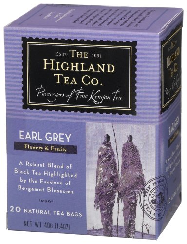 The Highland Tea Company Earl Grey Tea, 20-count Tea Bags, 1.4-ounce Boxes (pack Of 6) Picture