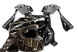 Helmet Gloves Goggles and Chest Protector Motocross Gear Set (XX-Large)