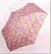 Totes - Adult Flower Patch Auto Open Auto Close Compact Umbrella