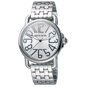 Pierre Cardin Men's Time Couture Collection Silver-Tone Quartz Watch #PC068781004