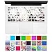 DHZ® Marble Pattern White Keyboard Cover Silicone Skin for MacBook Air 13