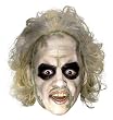 Beetlejuice 3/4 Vinyl Mask with Hair