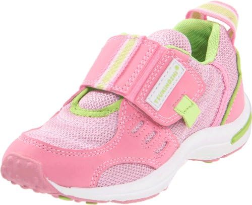 Tsukihoshi CHILD01 Euro Sneaker (Toddler/Little Kid),Rose/Lime,10 M US Toddler