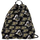 Purdue Boilermakers Black Cinch Bag
