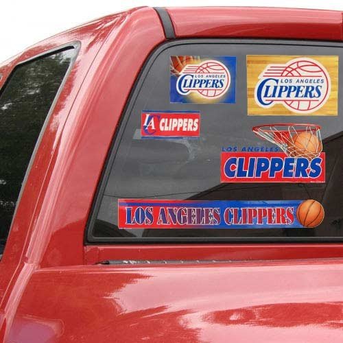 NBA Los Angeles Clippers 11'' x 17'' Window Clings Sheet