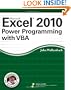 Excel 2010 Power Programming with VBA