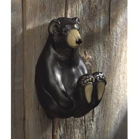 <b>Black Bear Wildlife home lodge cabin decor Utility Coat Hook</b>