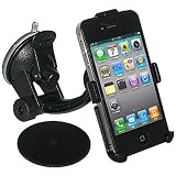 Amzer Suction Cup Mount for Windshield, Dash or Console for iPhone 4