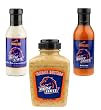 Boise State University -Wing Sauce, Blue Cheese Dip & Mustard Deli Pack (Set of 3)