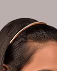 Diamond Studded Brown Hair Band