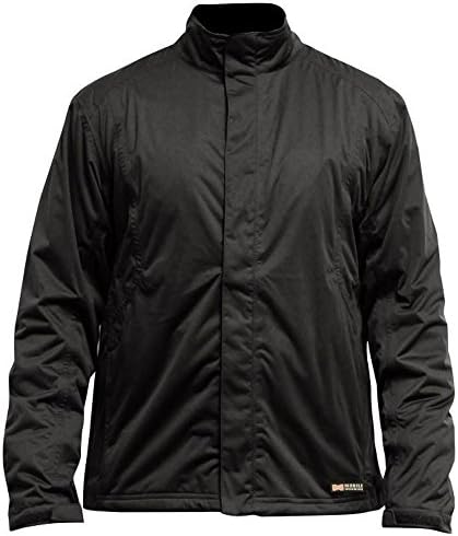 Ansai Golf Men's Golf Rain Gear Jacket (Black, Medium)