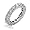 Bling Jewelry Stackable Sterling Silver CZ Classic Eternity Wedding Band Ring MORE SIZES - Size 4