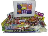 80th Birthday Gift Basket Box of Retro Candy