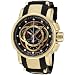 Invicta Men's 0896 S1 Chronograph Black Dial Black Polyurethane Watch