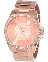 Juicy Couture Womens 1901011 Stella Rose Gold Plated Bracelet Watch