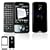 Black Solid Snap-On Cover Hard Case Cell Phone Protector for HTC Touch PRO CDMA