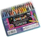 64 count Crayons Kids Choice Colors, Brilliant Colours and Premium Quality