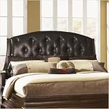 IMAGE OF MagnussenB1659 Richmond Hill Tobacco Finish with Antique Brass Hardware Wood King Panel Bed