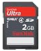 SanDisk SDSDH-002G-A11 2GB/15MB Ultra II SD Card