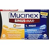 Mucinex Sinus-Max Day and Night Caplets, 20 Count