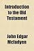 Books : Introduction to the Old Testament