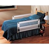 Regalo Hide Away Double Sided Bed Rail - White by Regalo