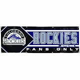 MLB Colorado Rockies 2-by-6 foot Vinyl Banner