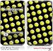 iPod Touch 2G & 3G Skin and Screen Protector Kit - Smileys on Black