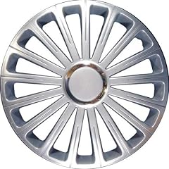 Petex Radzierblende Radical pro Gr��e 14" silber 2-fach lackiert mit Chromring Material: ABS