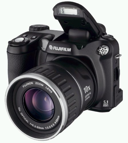 Fujifilm FinePix S5600 Zoom Digital Camera - Black (5.0MP, 10x Optical Zoom) 1.8 inch LCD