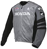 IMAGE OF Joe Rocket Honda Performance Mesh Textile Mens Motorcycle Jacket Gunmetal/Black Medium M 8071-0603