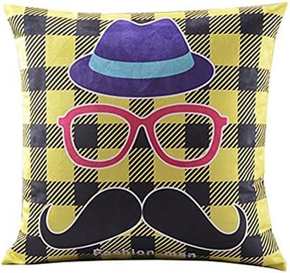 Magicboxes Faux Suede Modern Gentleman 18inch Throw Pillow Sofa Seat Back Cushion