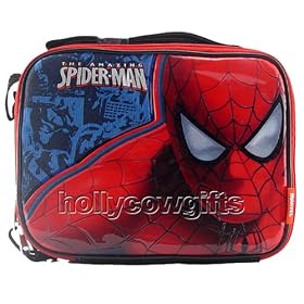 Spiderman insulated Child Lunch Bag Box, Spiderman Backpack also available by Lunch Bags/Box