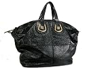 Givenchy Shiny Black and Gold Large Handbag