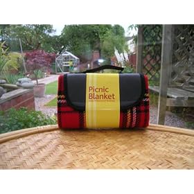 Picnic Blanket With Waterproof Backing