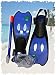 Sports : Kinder Tauchset Froggy blau Schnorchel, Maske, Flosse