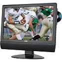 Coby TFDVD1574 15-Inch Widescreen LCD HDTV with Built In DVD Player, Black