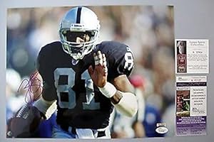 Signed Brown Photo - Oakland Raiders 11x14 Great ! COA - JSA Certified - Autographed NFL Photos