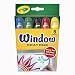 Crayola Washable Window Crayons; 5 Color Pack; no. BIN529765