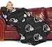 Jacksonville Jaguars Adult Comfy Throw Blanket with Sleeves