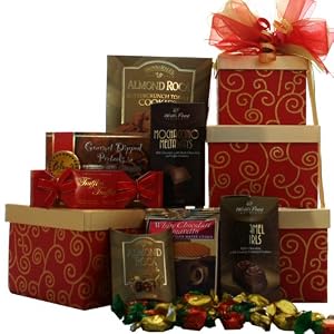 Sweet Sentiments Gourmet Food Gift Tower