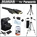 Starter Accessories Kit For The Panasonic Lumix DMC-GX1 Digital Camera Includes Deluxe Carrying Case + 50