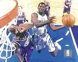 Michael Finley Autographed Dallas Mavericks 8x10 Photo