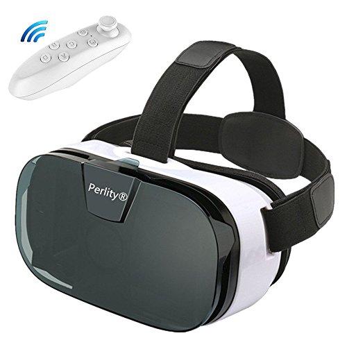 Perlity 3D VR Glasses 3d vr virtual reality Movie Game For IOS, Android ,Microsoft&amp; PC phones Series within 4.0-6.5inches