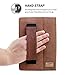 Snugg iPad Mini 5 (2019) & iPad Mini 4 (2015) Leather Case, Flip Stand Cover - Distressed Brown