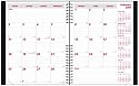 Brownline CB1300C.BLK CoilPro Monthly Dates and Notes Planner, 14 Months, Black, 8-7/8x7-1/8
