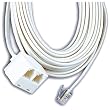 GE Phone Line Cord with Dual Jack (TL26572)
