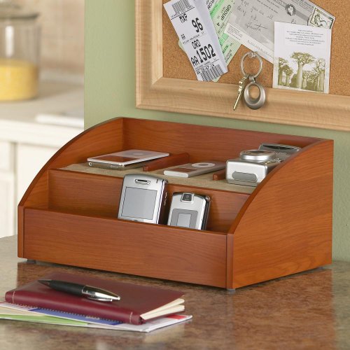 Charging Station and Desk Organizer for Handheld Electronics