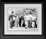 AND AWAY WE GO! - THE KING AND THE GREAT ONE - 1961 SHAWNEE C.C., SHAWNEE PA. - 8x10 (Frame Size 14x17)