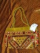 Womens Handbag Gold Banjara Mirrors Boho Purse